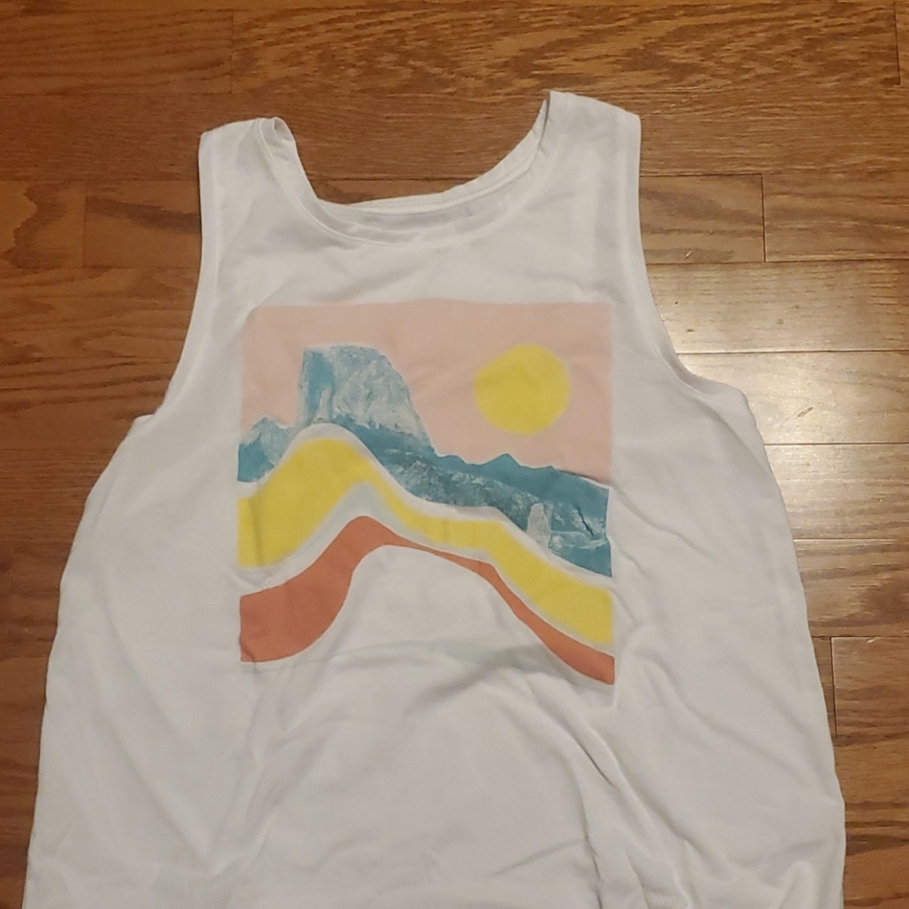 White tank top